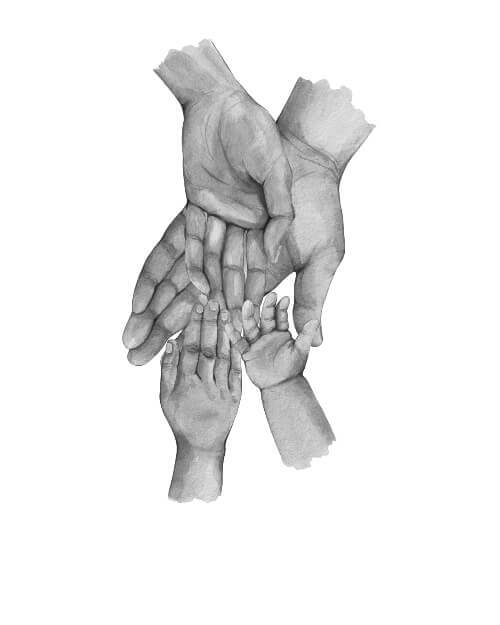 Pappa, mamma & 2 barn